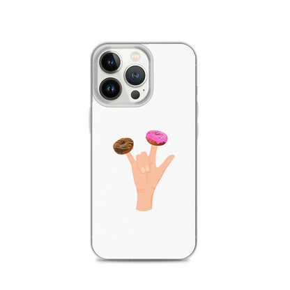 Coque iPhone Main donuts deux doigts - Sedurro