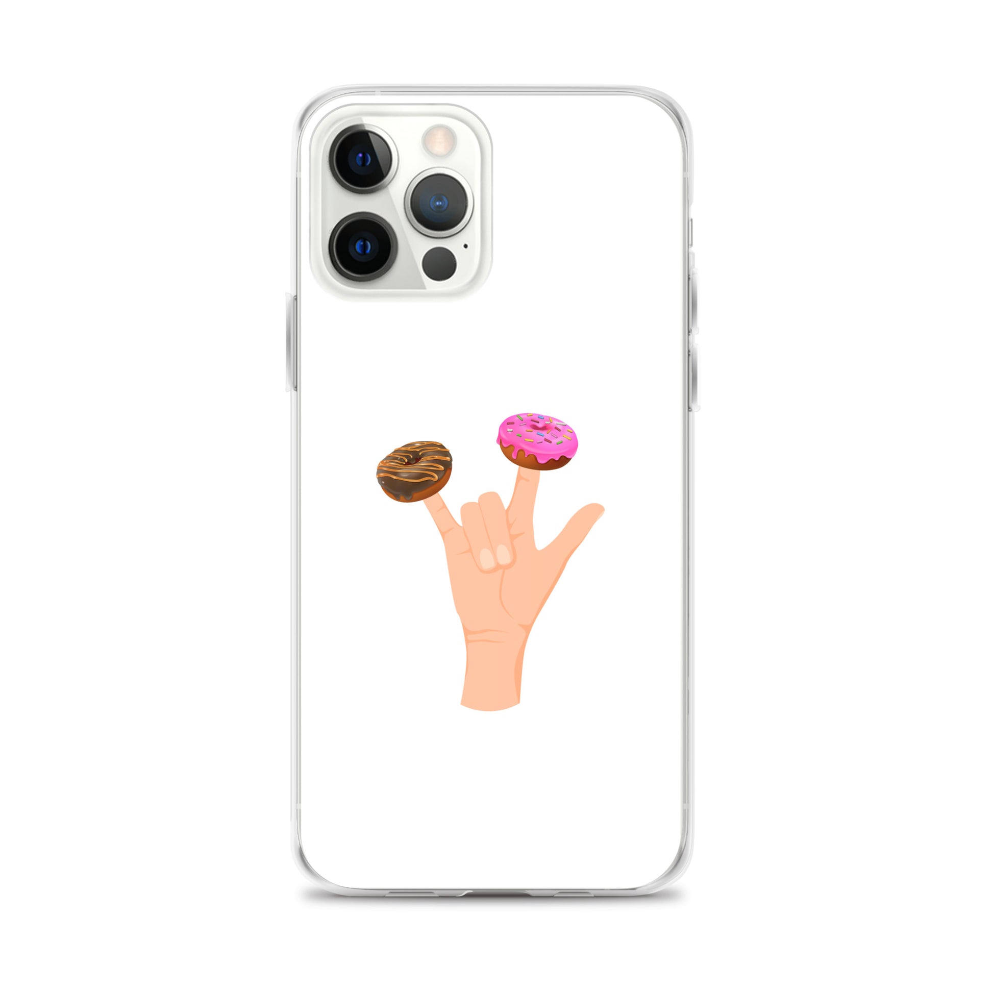 Coque iPhone Main donuts deux doigts - Sedurro