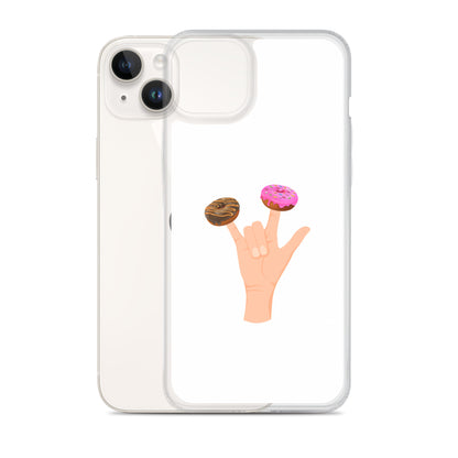 Coque iPhone Main donuts deux doigts - Sedurro