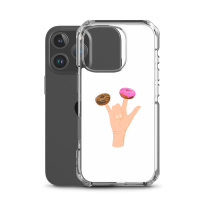 Coque iPhone Main donuts deux doigts - Sedurro