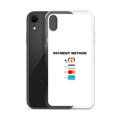 Coque iPhone Payment method butt - Sedurro