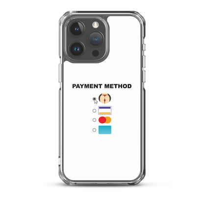 Coque iPhone Payment method butt iPhone 15 Pro Max - Sedurro