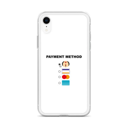 Coque iPhone Payment method butt - Sedurro