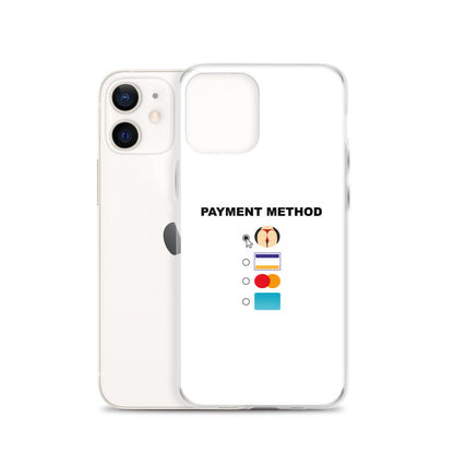 Coque iPhone Payment method butt - Sedurro