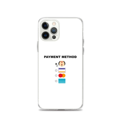 Coque iPhone Payment method butt iPhone 12 Pro - Sedurro