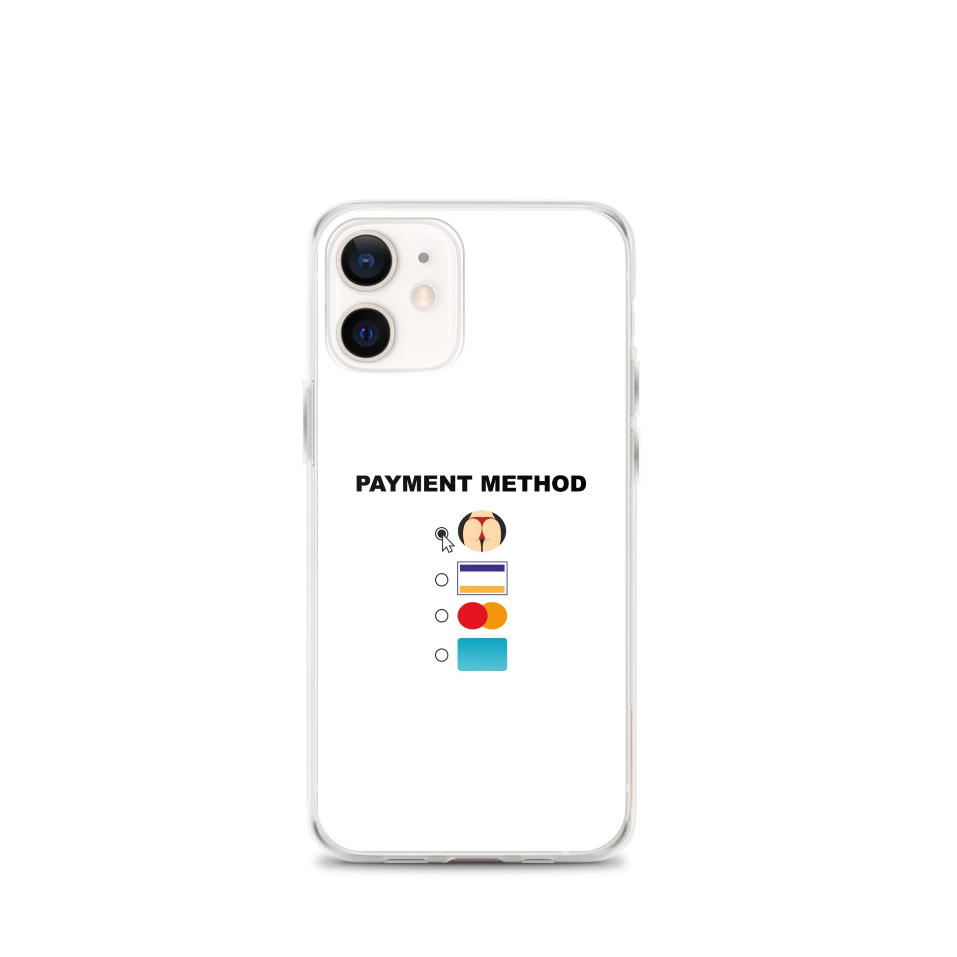 Coque iPhone Payment method butt iPhone 12 mini - Sedurro