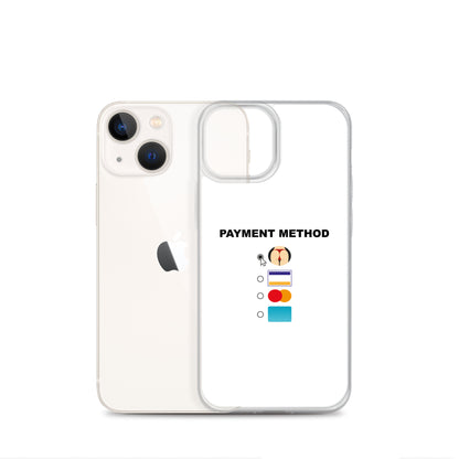 Coque iPhone Payment method butt - Sedurro