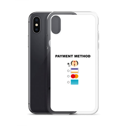 Coque iPhone Payment method butt - Sedurro