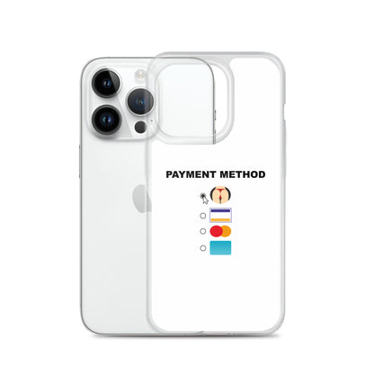 Coque iPhone Payment method butt - Sedurro