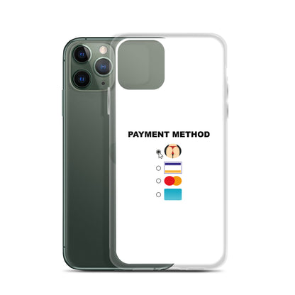 Coque iPhone Payment method butt - Sedurro