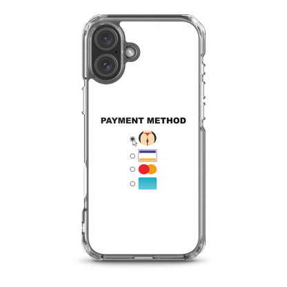 Coque iPhone Payment method butt iPhone 16 Plus - Sedurro