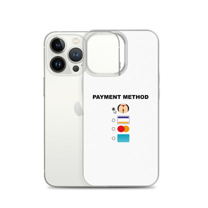 Coque iPhone Payment method butt - Sedurro