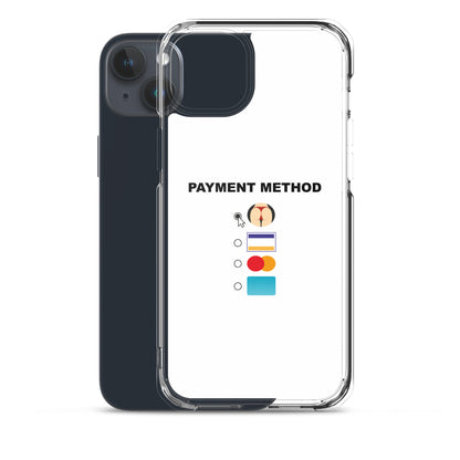 Coque iPhone Payment method butt - Sedurro