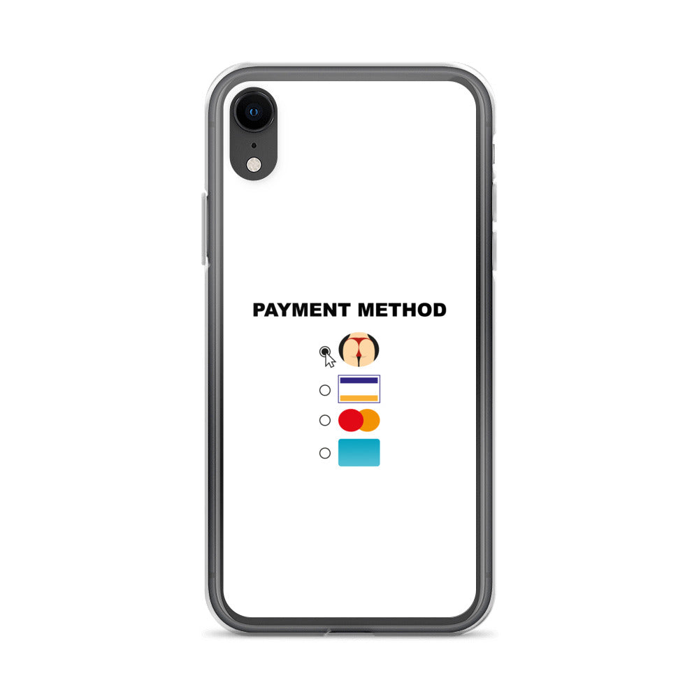 Coque iPhone Payment method butt iPhone XR - Sedurro