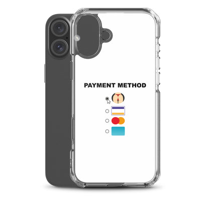 Coque iPhone Payment method butt - Sedurro