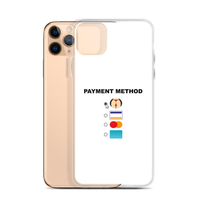 Coque iPhone Payment method butt - Sedurro