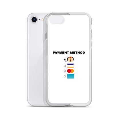 Coque iPhone Payment method butt - Sedurro