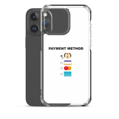 Coque iPhone Payment method butt - Sedurro