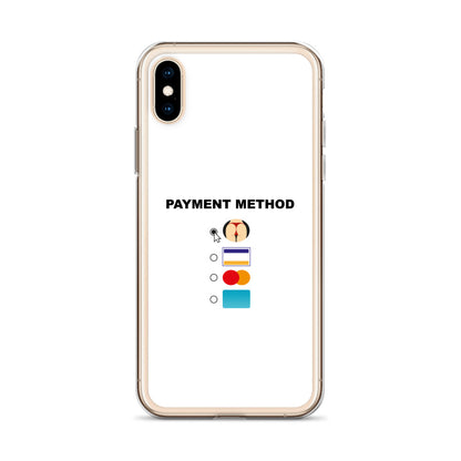 Coque iPhone Payment method butt - Sedurro