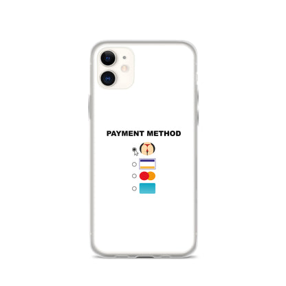 Coque iPhone Payment method butt iPhone 11 - Sedurro