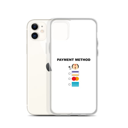 Coque iPhone Payment method butt - Sedurro