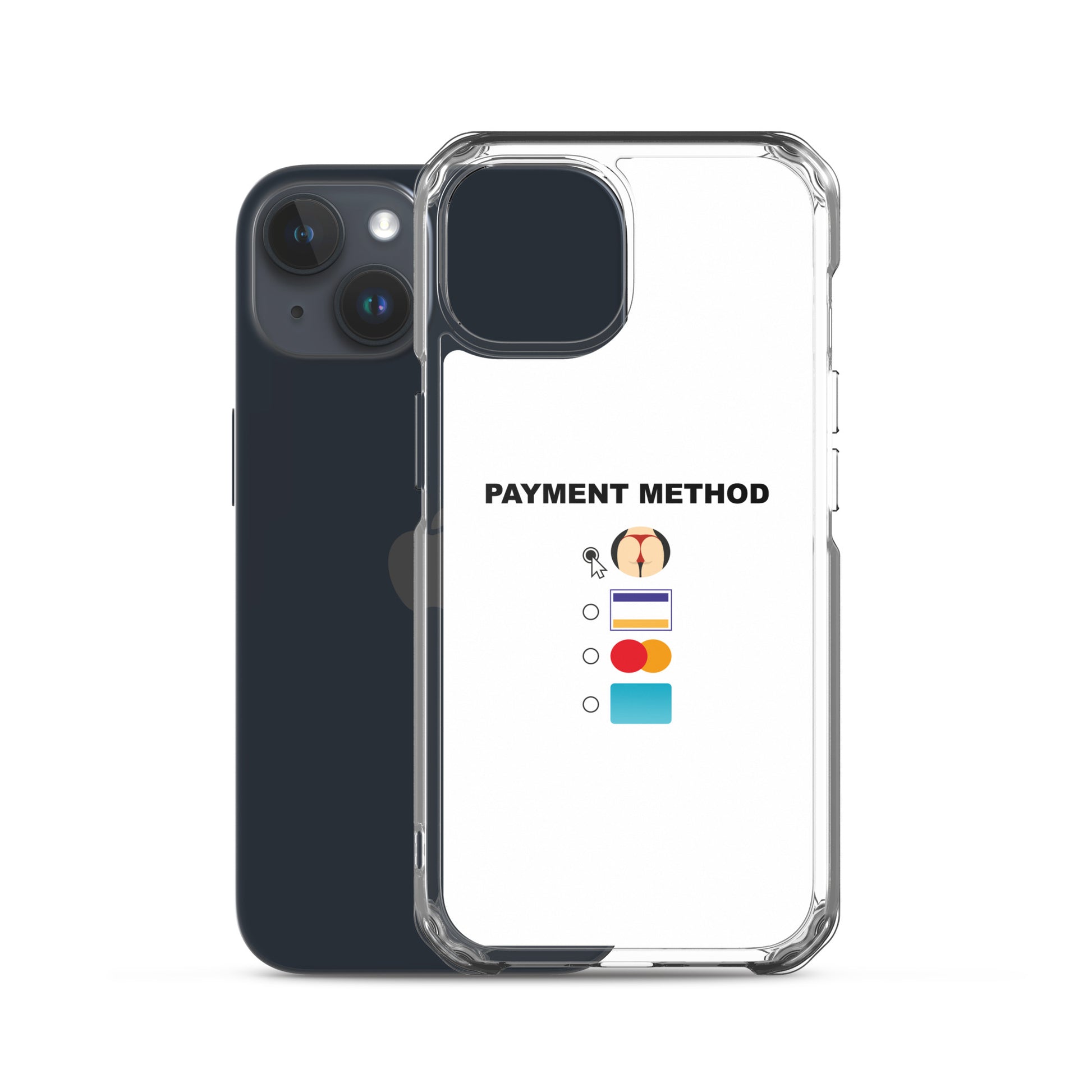 Coque iPhone Payment method butt - Sedurro