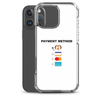 Coque iPhone Payment method butt - Sedurro