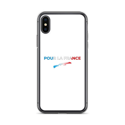 Coque iPhone Pour la France iPhone X XS - Sedurro