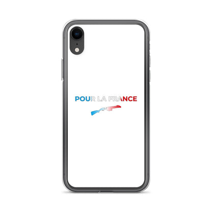 Coque iPhone Pour la France iPhone XR - Sedurro