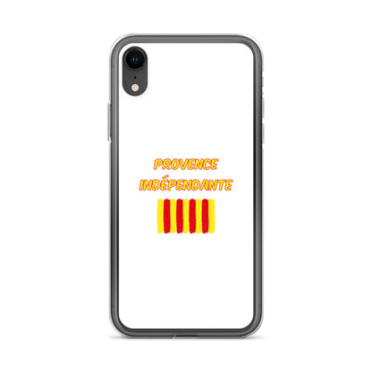 Coque iPhone Provence indépendante iPhone XR - Sedurro