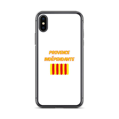 Coque iPhone Provence indépendante iPhone X XS - Sedurro