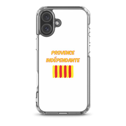 Coque iPhone Provence indépendante iPhone 16 Plus - Sedurro