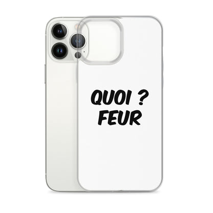 Coque iPhone Quoi feur - Sedurro