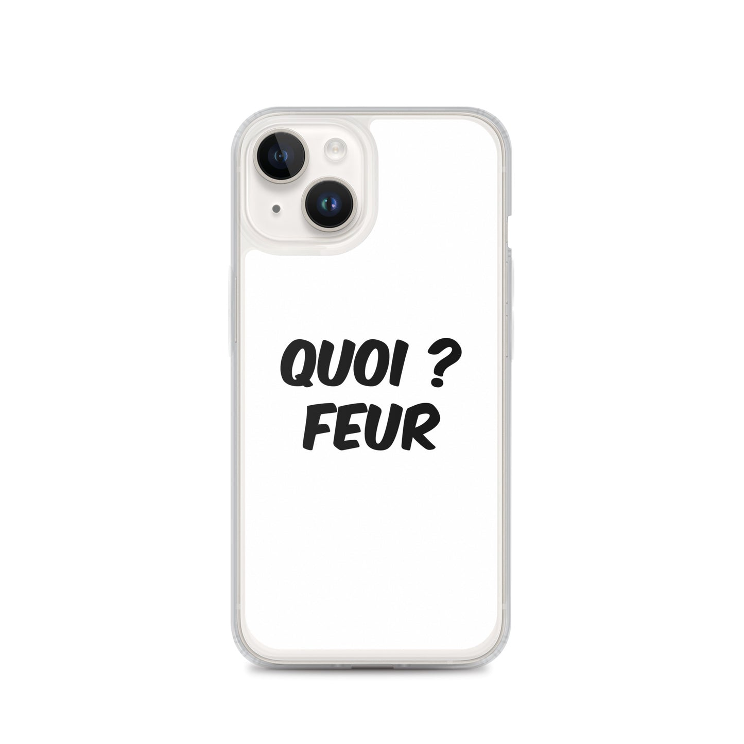 Coque iPhone Quoi feur iPhone 14 - Sedurro
