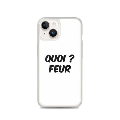 Coque iPhone Quoi feur iPhone 14 - Sedurro