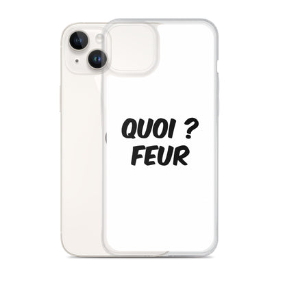 Coque iPhone Quoi feur - Sedurro