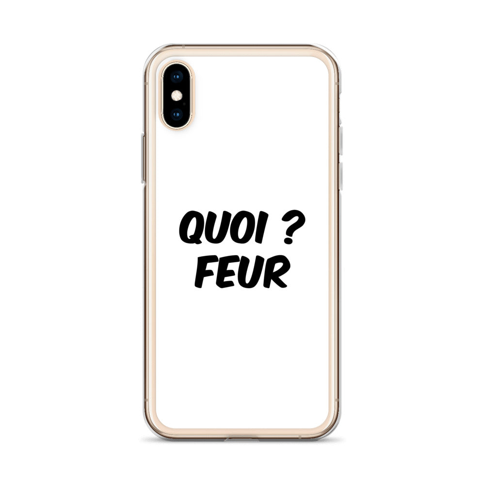 Coque iPhone Quoi feur - Sedurro