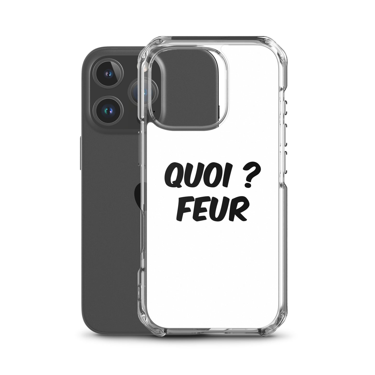 Coque iPhone Quoi feur - Sedurro