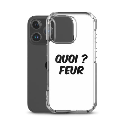 Coque iPhone Quoi feur - Sedurro