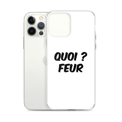 Coque iPhone Quoi feur - Sedurro