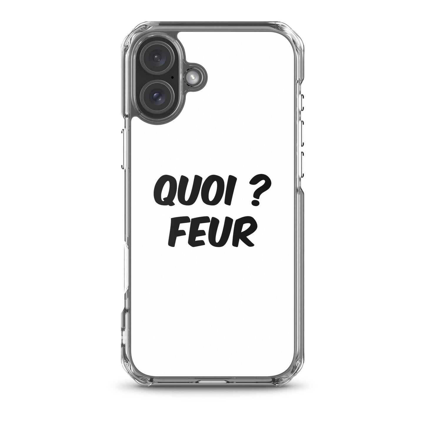 Coque iPhone Quoi feur iPhone 16 Plus - Sedurro