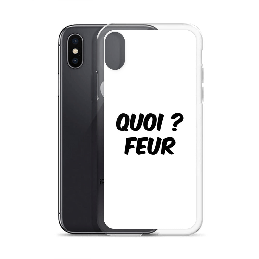 Coque iPhone Quoi feur - Sedurro