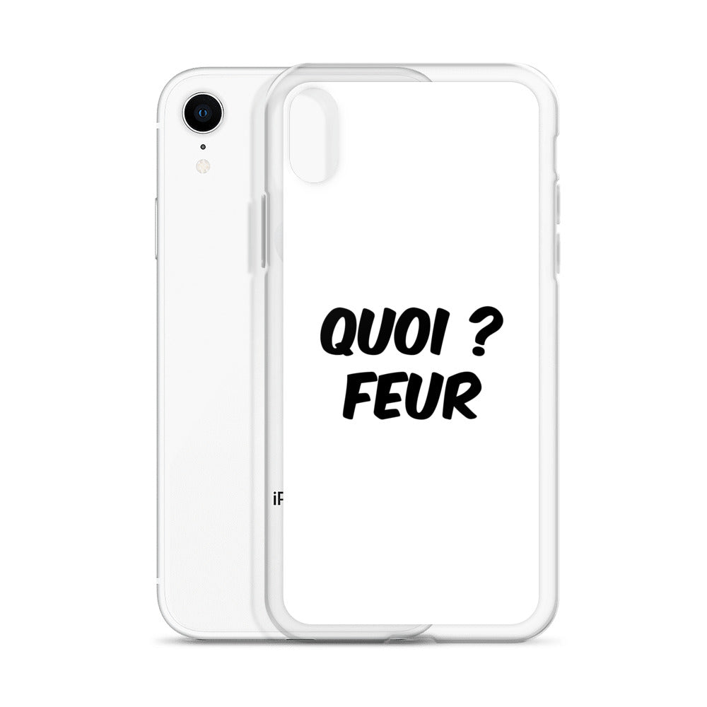Coque iPhone Quoi feur - Sedurro