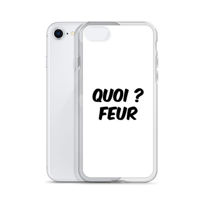 Coque iPhone Quoi feur - Sedurro