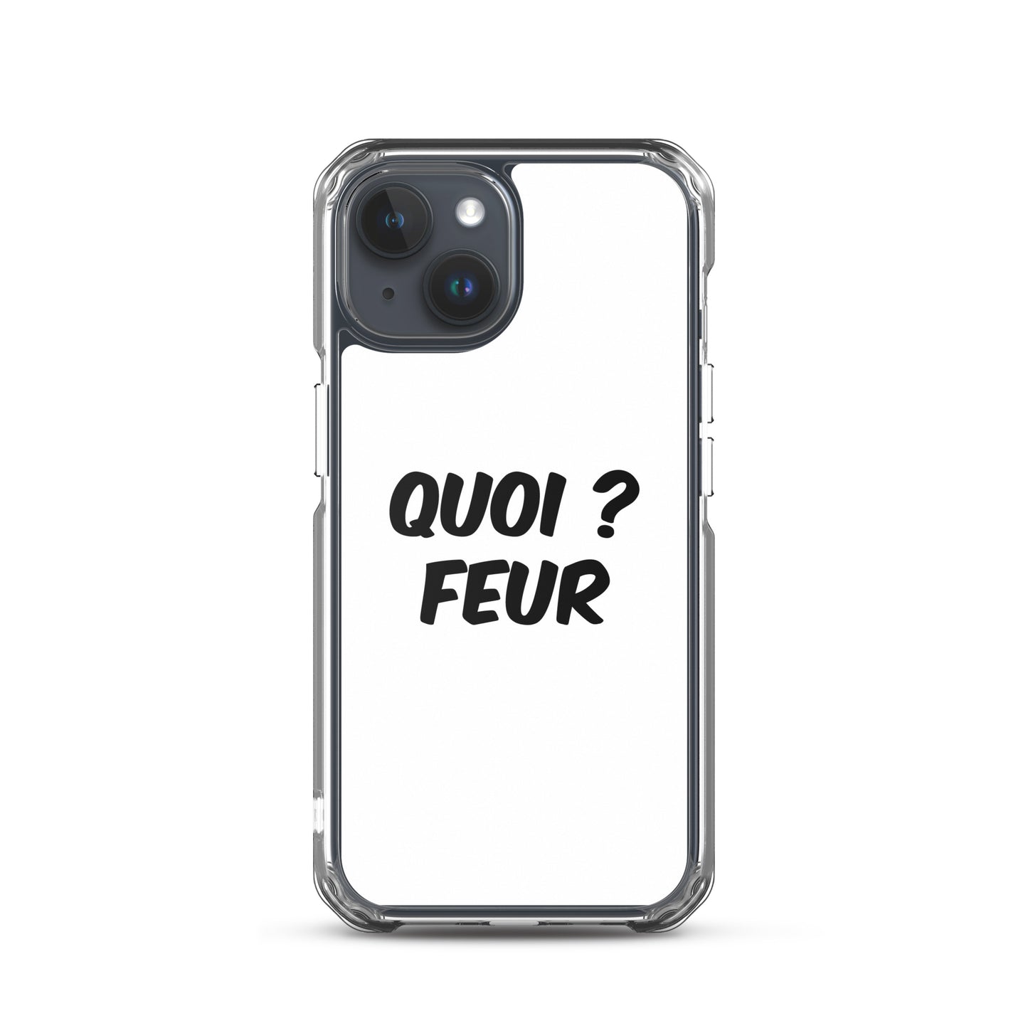 Coque iPhone Quoi feur iPhone 15 - Sedurro