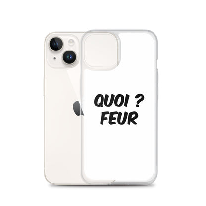 Coque iPhone Quoi feur - Sedurro