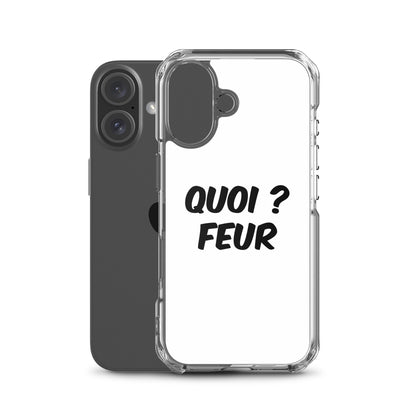 Coque iPhone Quoi feur - Sedurro