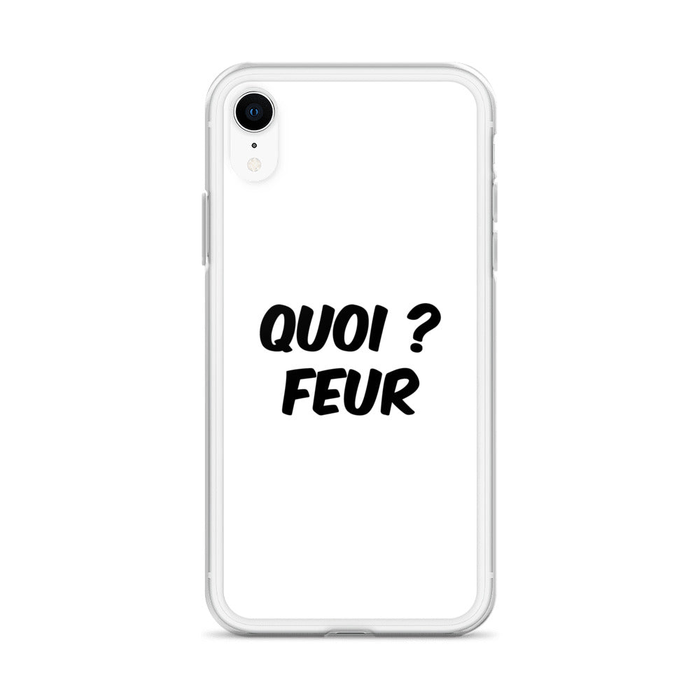 Coque iPhone Quoi feur - Sedurro