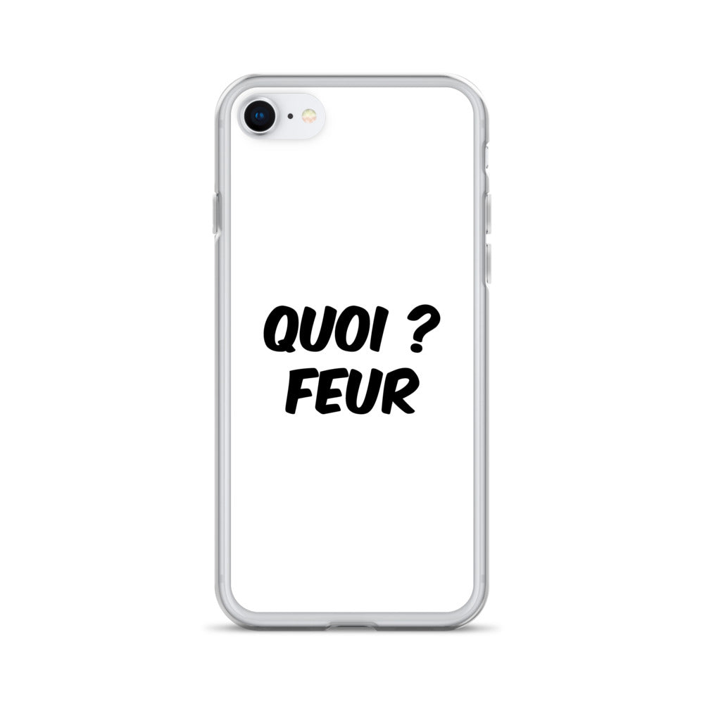 Coque iPhone Quoi feur iPhone SE - Sedurro