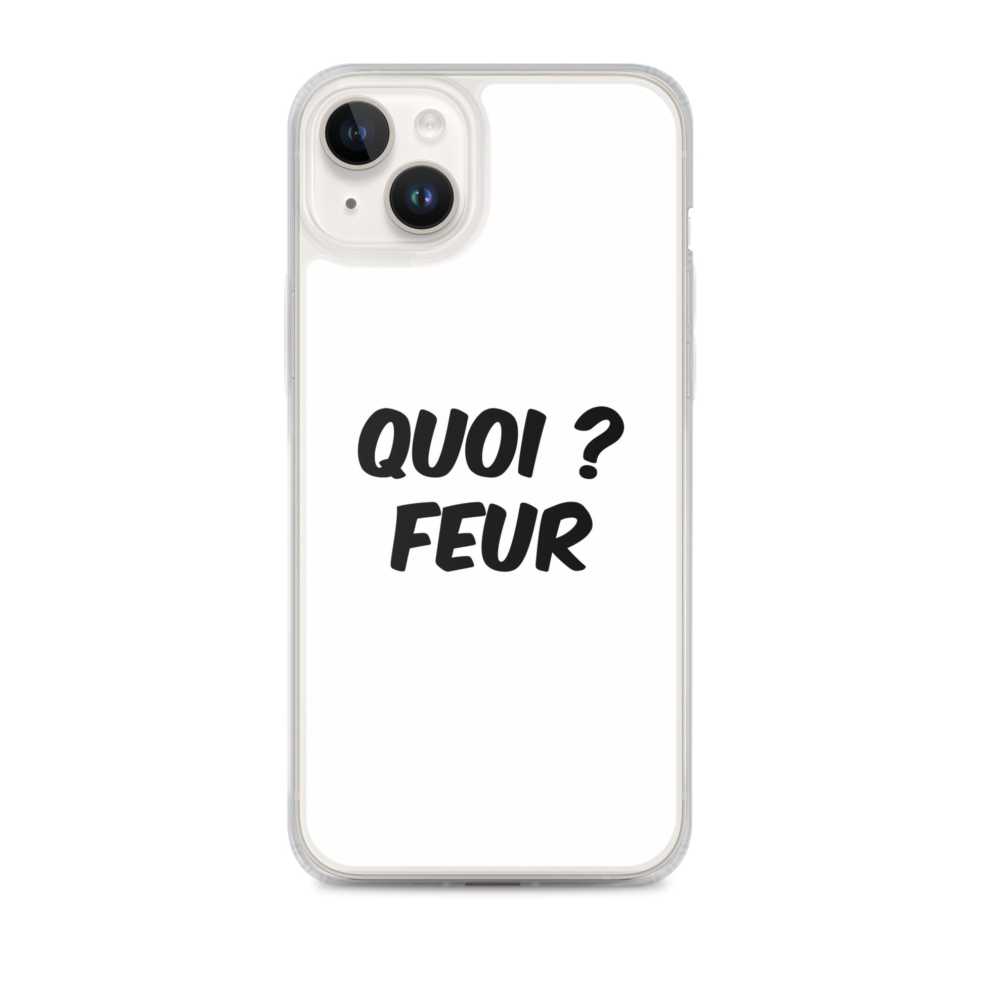 Coque iPhone Quoi feur iPhone 14 Plus - Sedurro